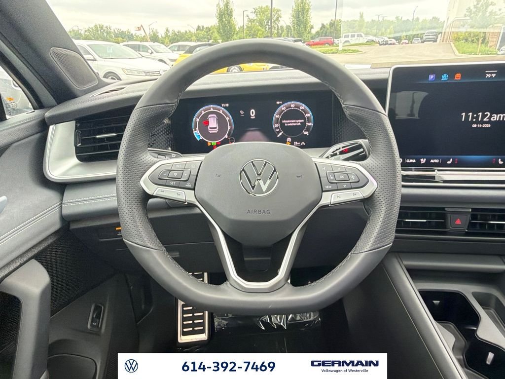 New 2026 Opal White w/Deep Black Roof Volkswagen 2.0T SE R-Line Black image 19
