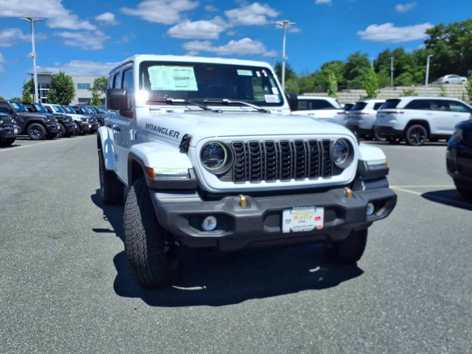 New 2026 Bright White Clearcoat Jeep 85th Anniversary image 4