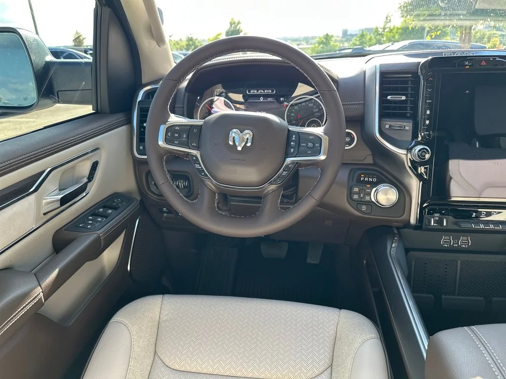 New 2026 Bright White Clear-Coat Exterior Paint RAM Laramie image 32