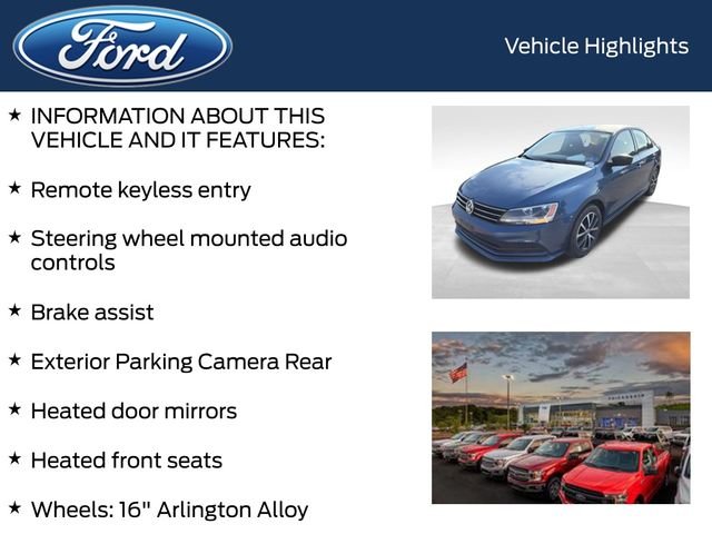 Used 2016 Blue Volkswagen 1.4T SE image 4