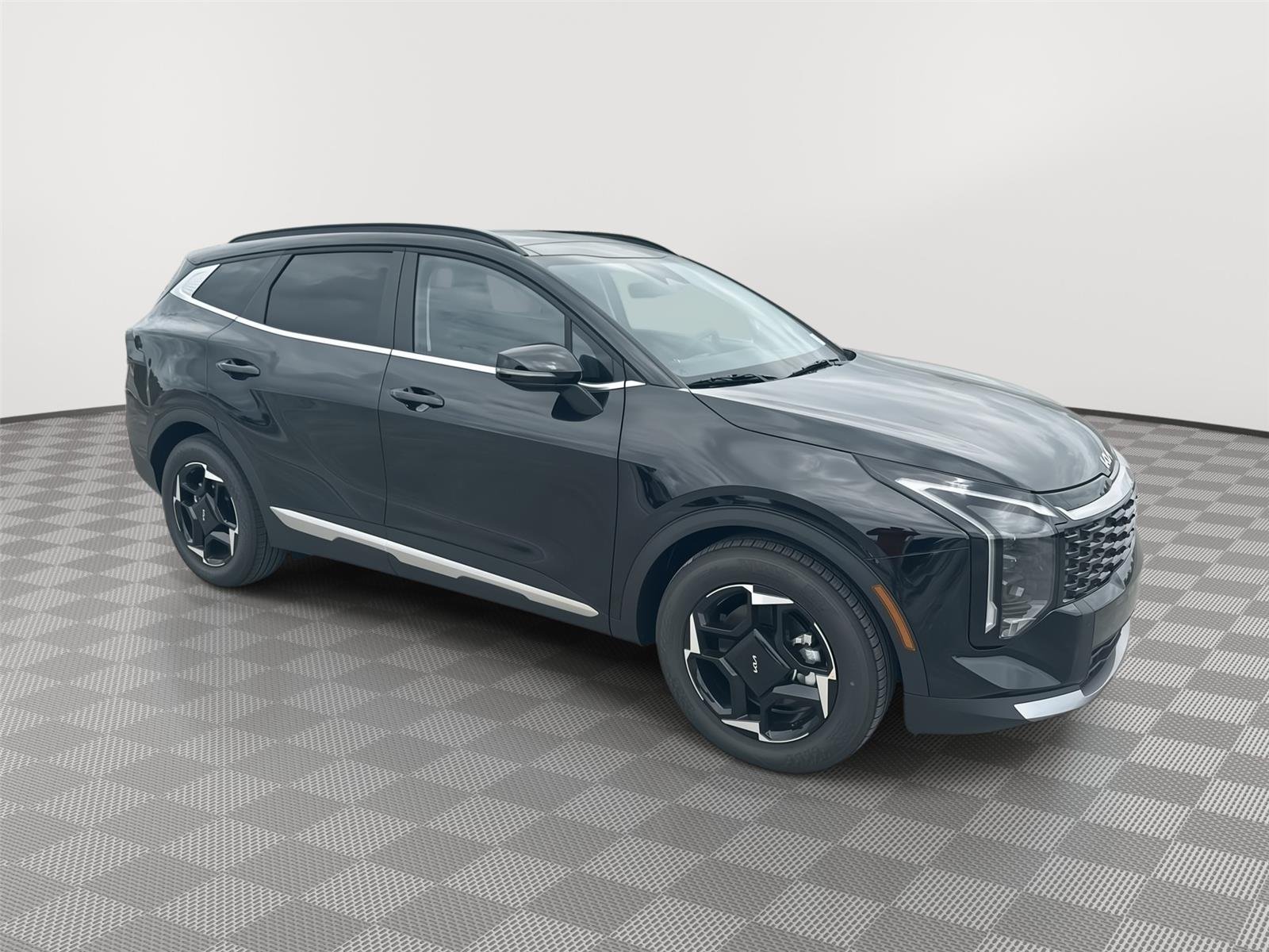 New 2026 Ebony Black Kia EX image 3