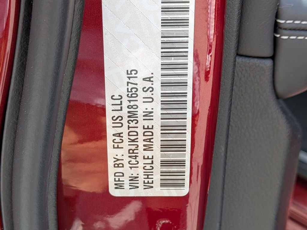 Used 2021 Red Jeep Overland image 35