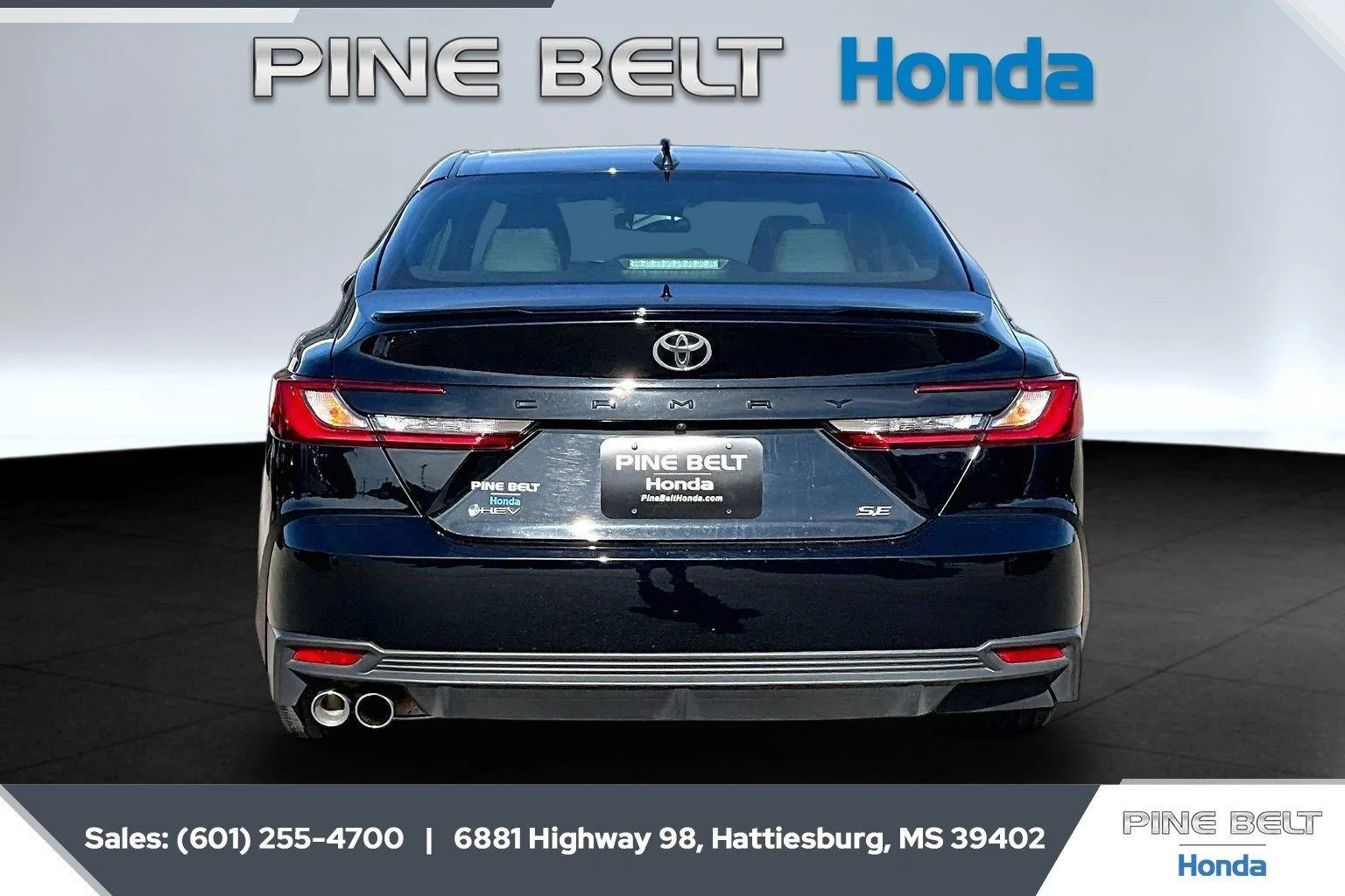 Used 2026 Midnight Black Metallic Toyota LE image 4