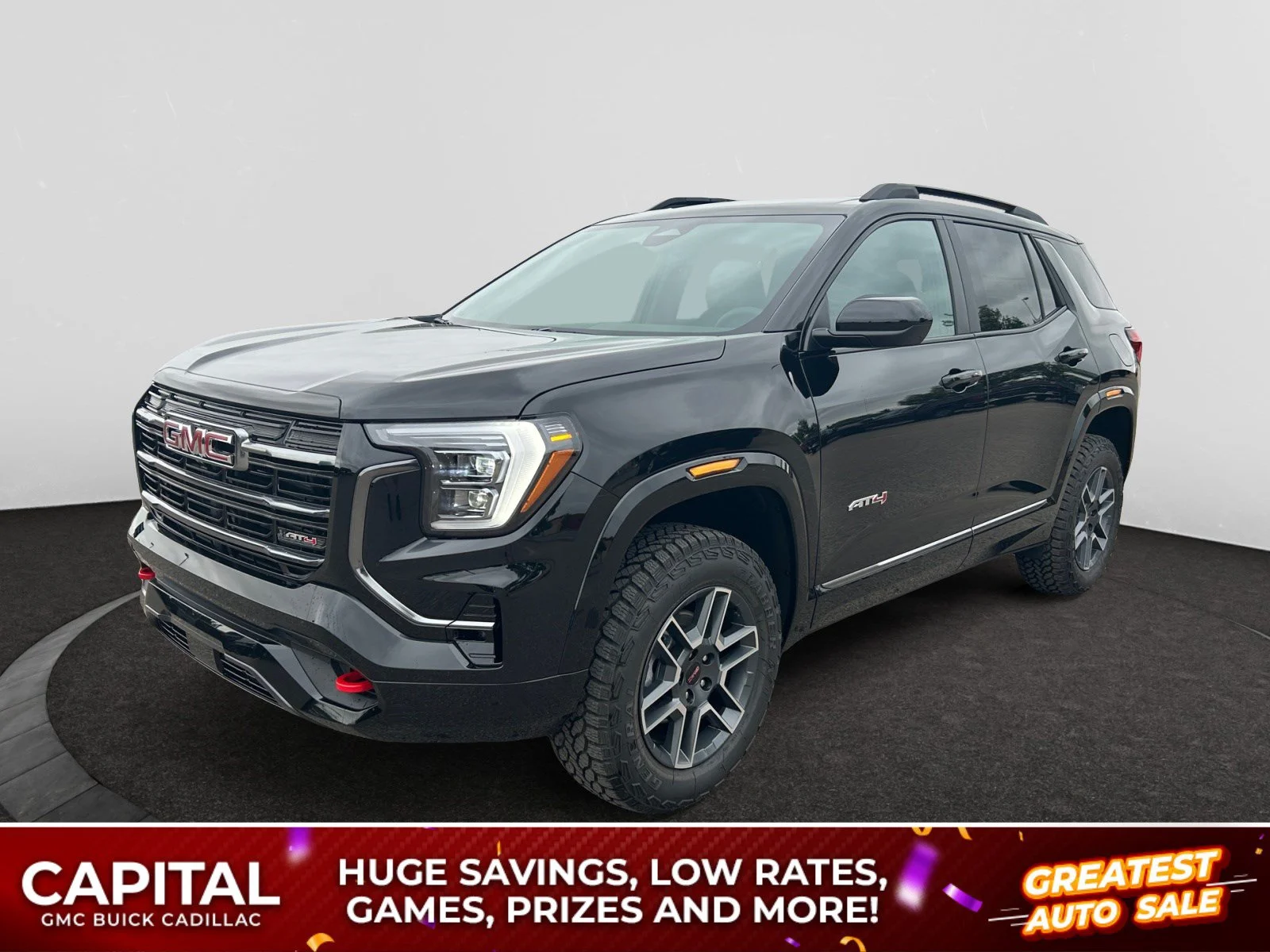 New 2027 Ebony Twilight Metallic GMC AWD AT4 image 1