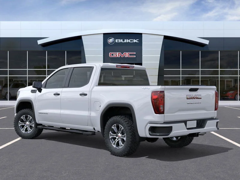 New 2026 White GMC Crew Cab Short Box 4-Wheel Drive Pro image 3