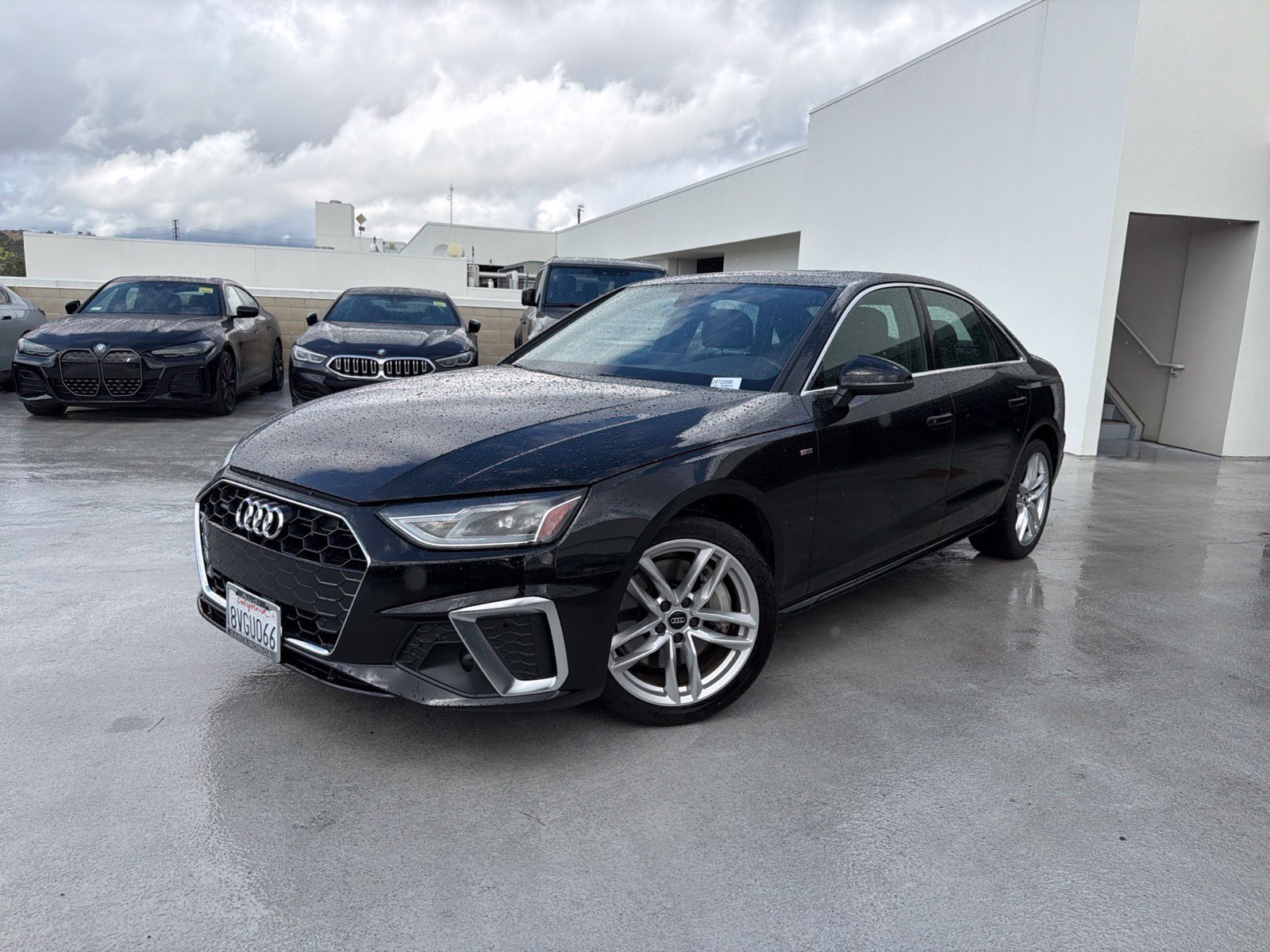 Used 2021 Black Metallic Audi 45 S line Premium image 3