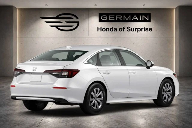 New 2026 Platinum White Pearl Honda LX Sedan image 3