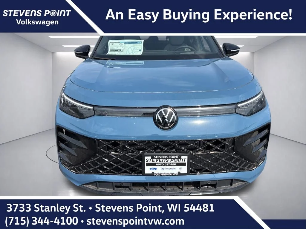 New 2026 Monterey Blue Pearl Volkswagen 2.0T SE R-Line Black image 8