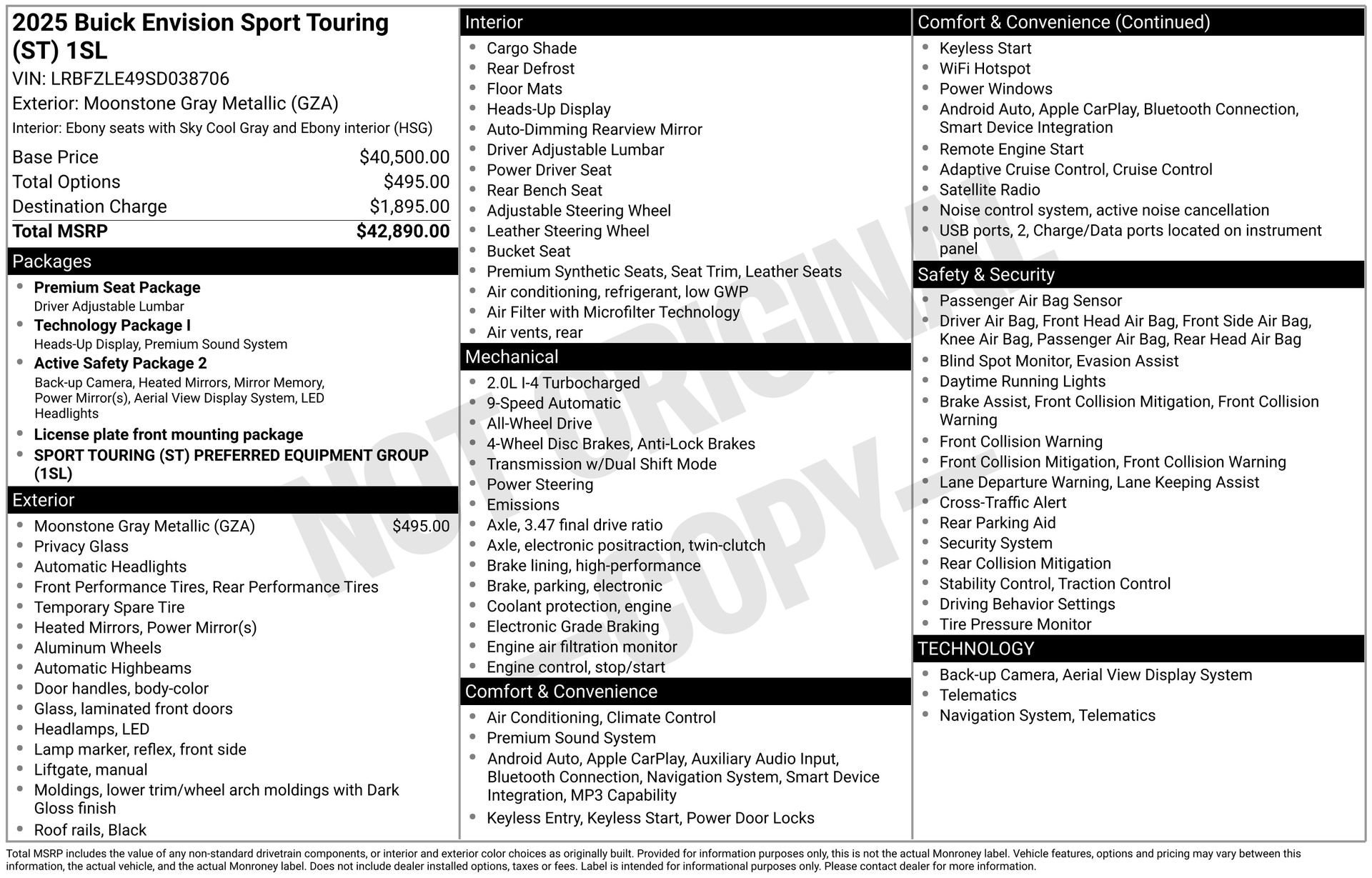2025 BUICK ENVISION - Image 3