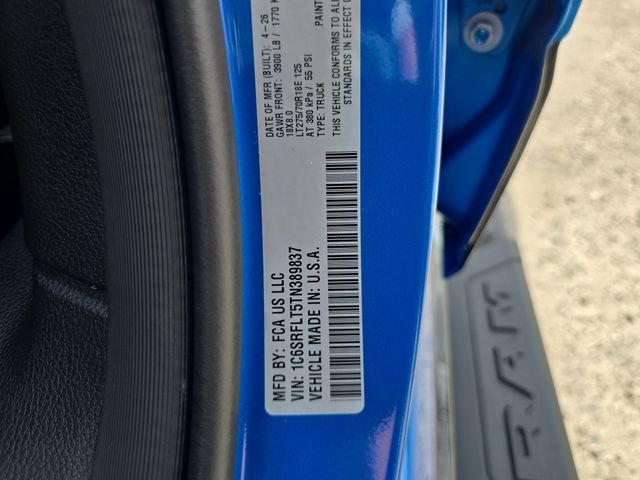 New 2026 Hydro Blue Pearl-Coat Exterior Paint RAM Rebel image 30