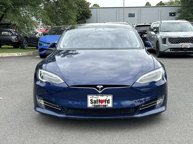 Used 2017 Blue Tesla 75D image 8