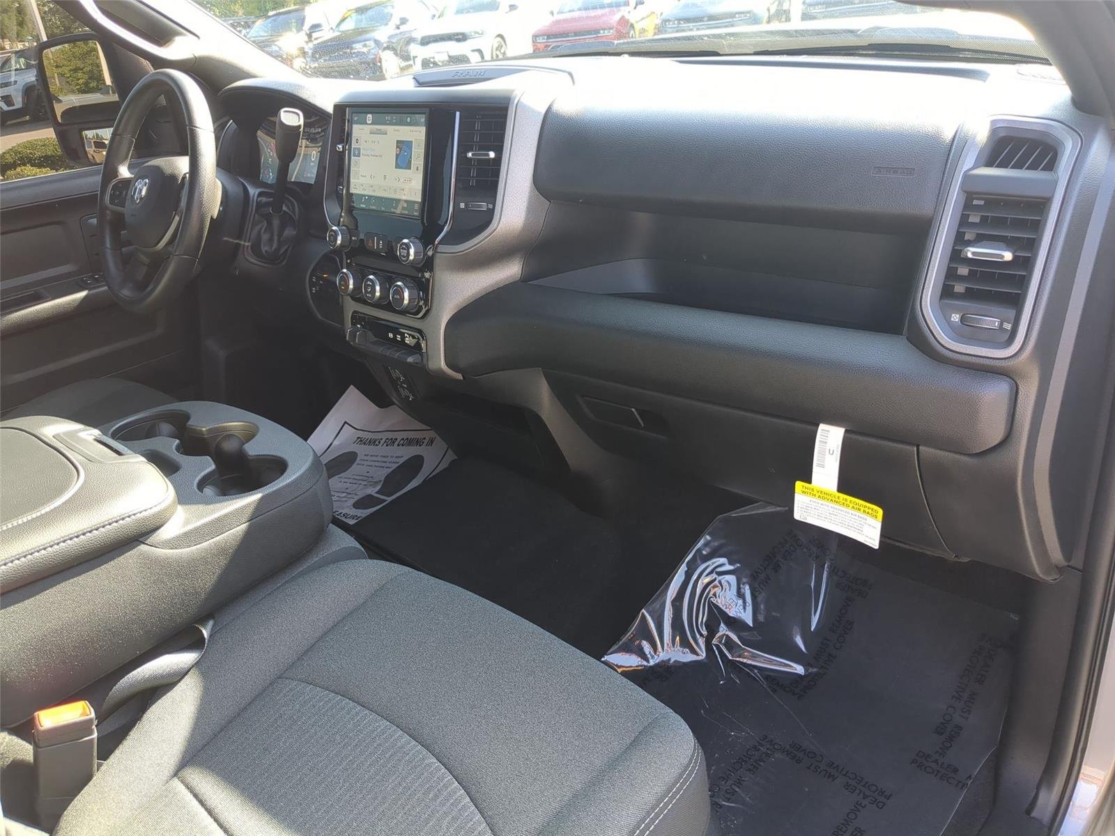 Used 2024 Billet Silver Metallic Clearcoat Ram Tradesman image 34