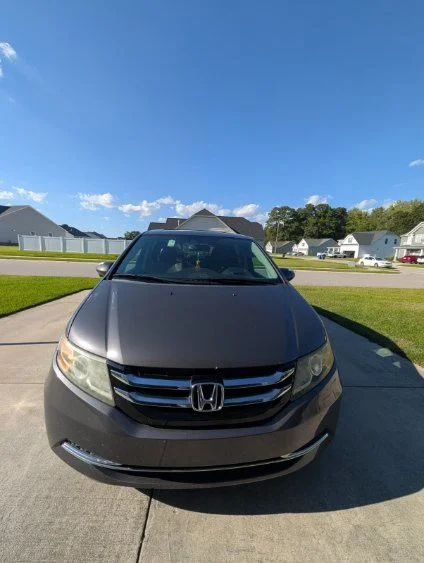 Used 2014 Honda Odyssey EX-L with VIN 5FNRL5H67EB001420 for sale in Indian Trail, NC