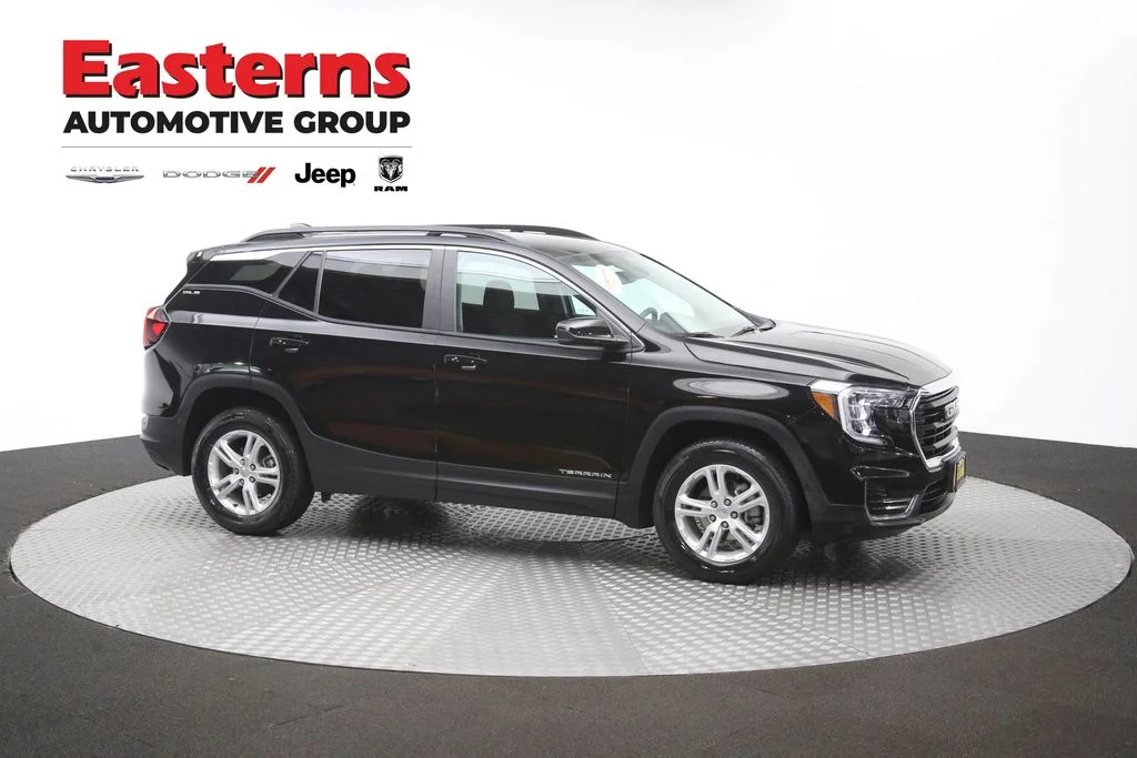 Used 2023 Black GMC SLE image 77