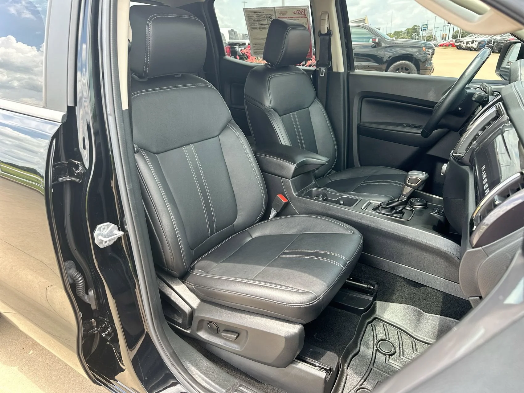 Used 2023 Shadow Black Ford Lariat image 24