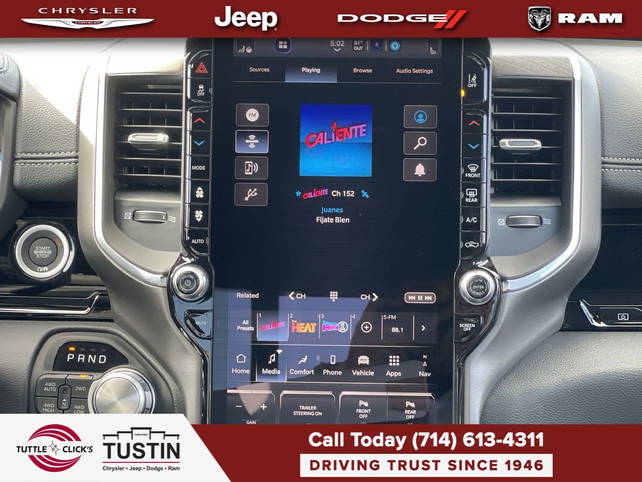 New 2026 Serrano-Green Metallic Exterior Paint RAM Laramie image 14