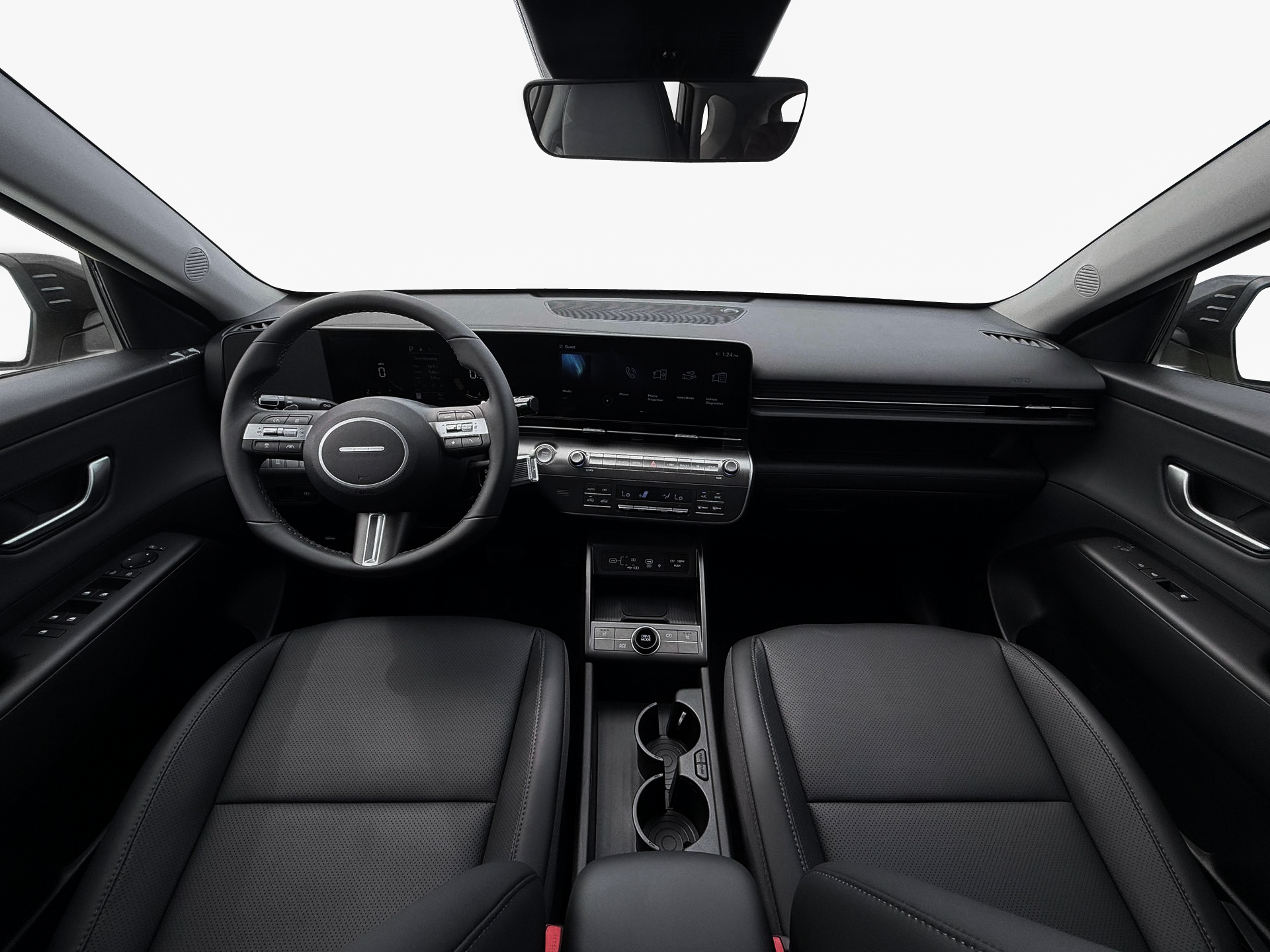New 2026 Abyss Black Pearl Hyundai SEL Premium FWD image 13