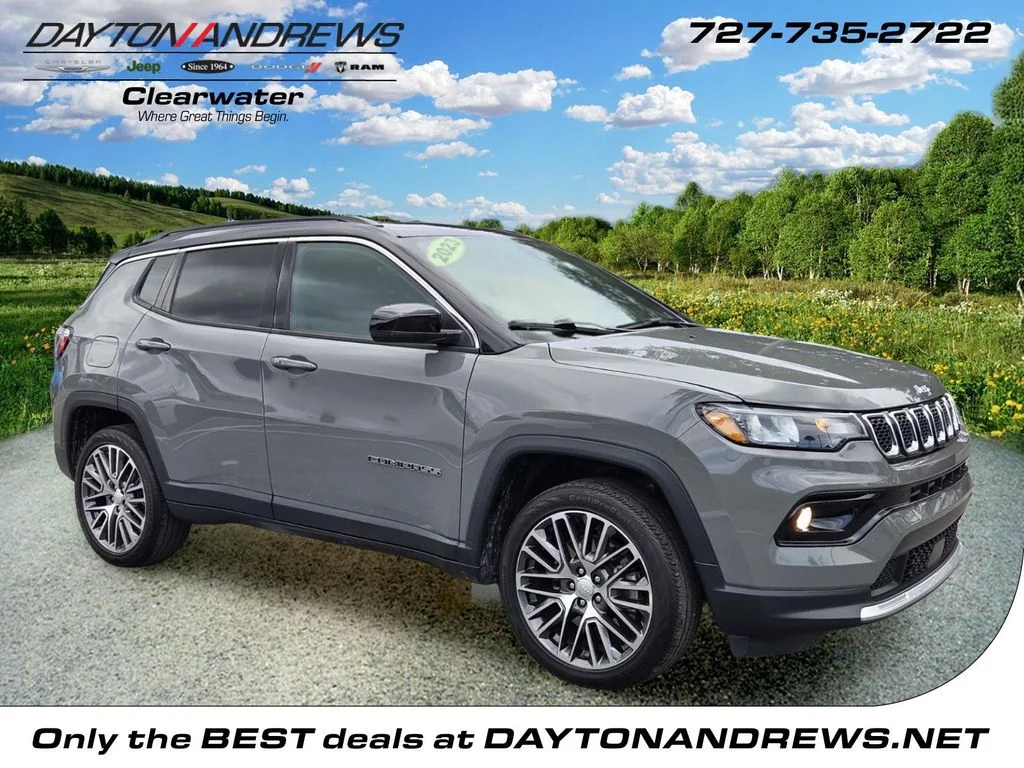 Certified Used 2023 Gray Jeep Limited image 1