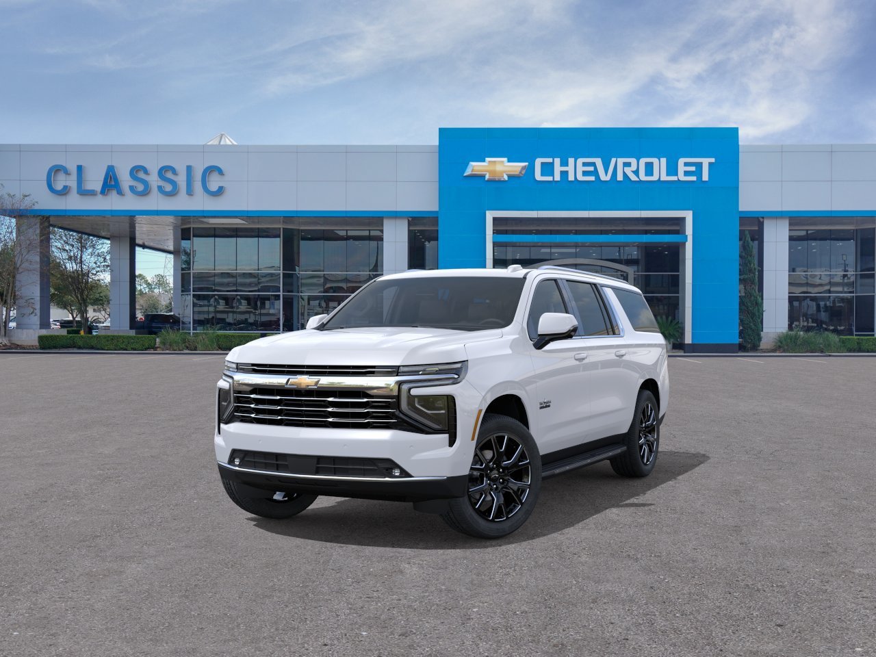 2026 Chevrolet Suburban LT White at Classic Elite Chevrolet Hwy 6