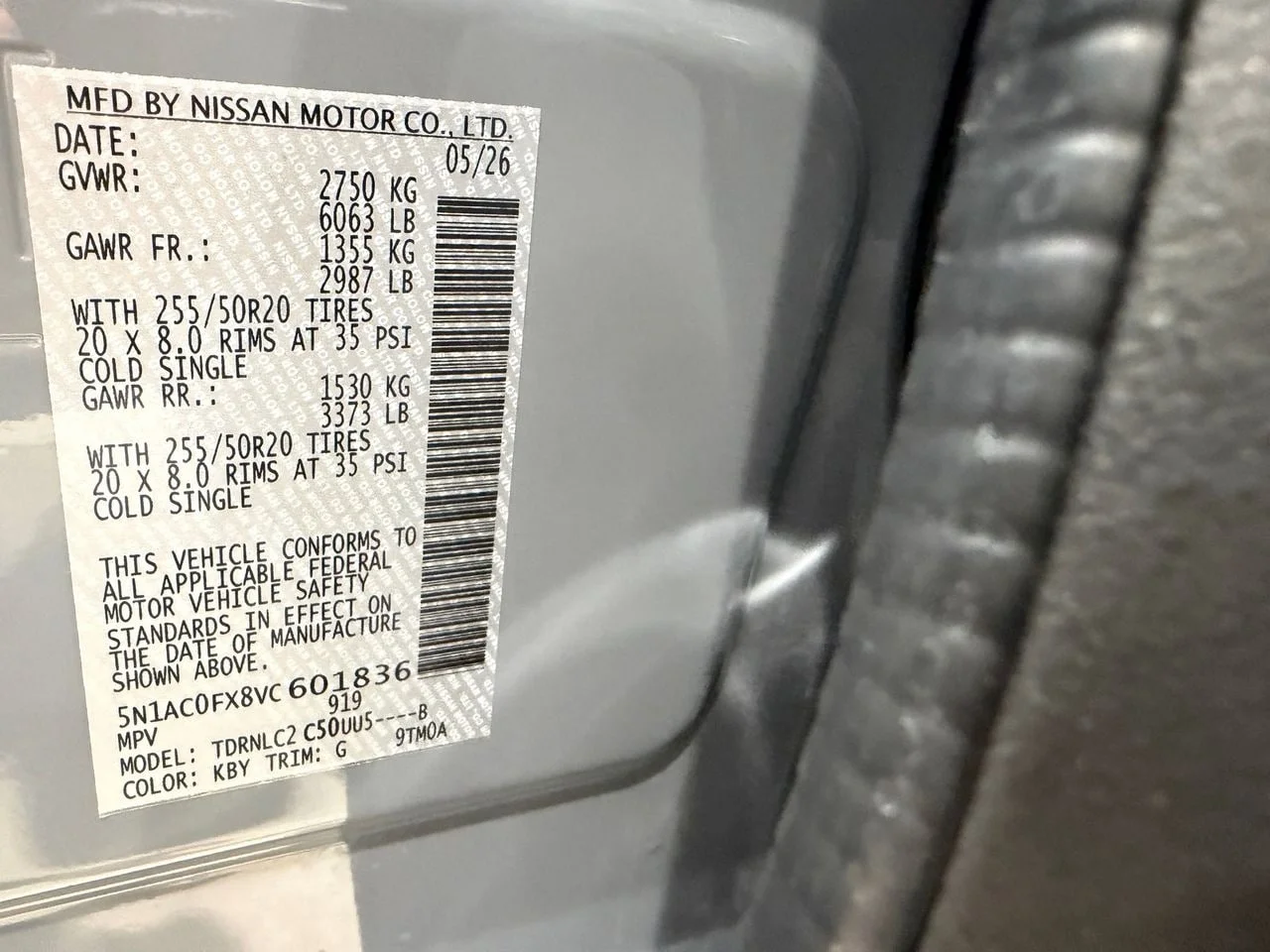 New 2027 HARBOR GRAY INFINITI Sport AWD image 26