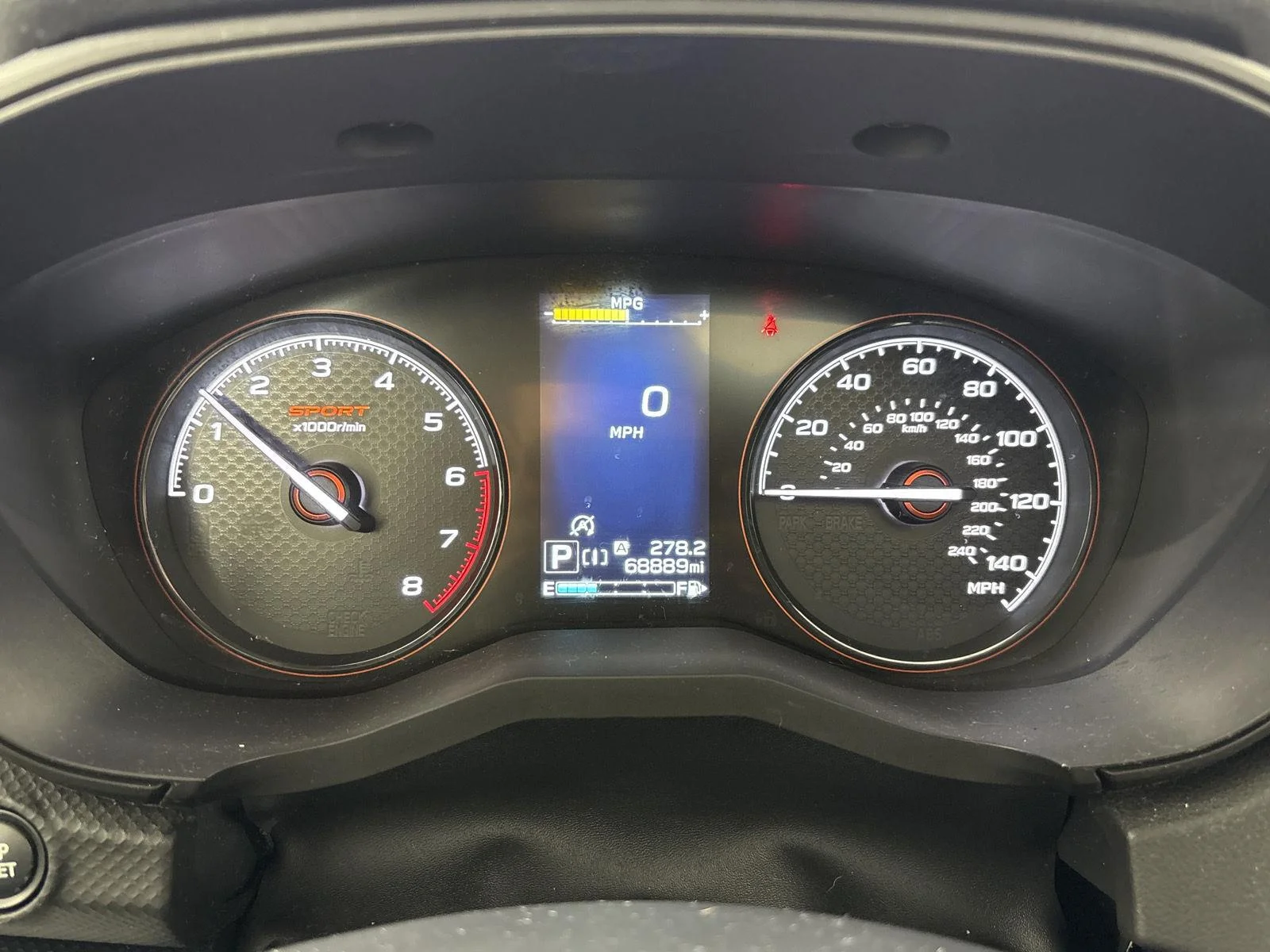 Used 2019 Crystal White Pearl Subaru Sport image 14