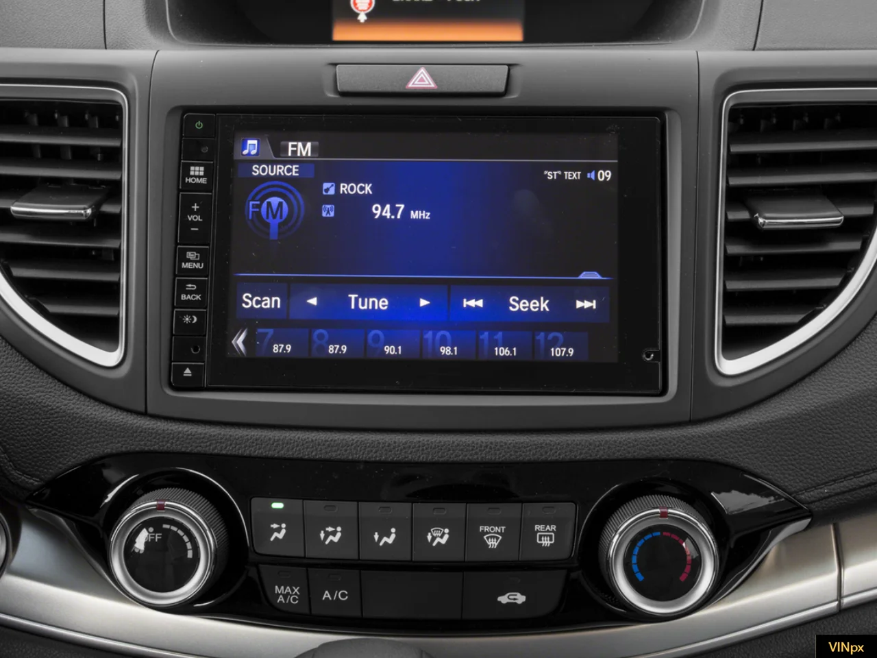 Used 2016 Crystal Black Pearl Honda EX image 8