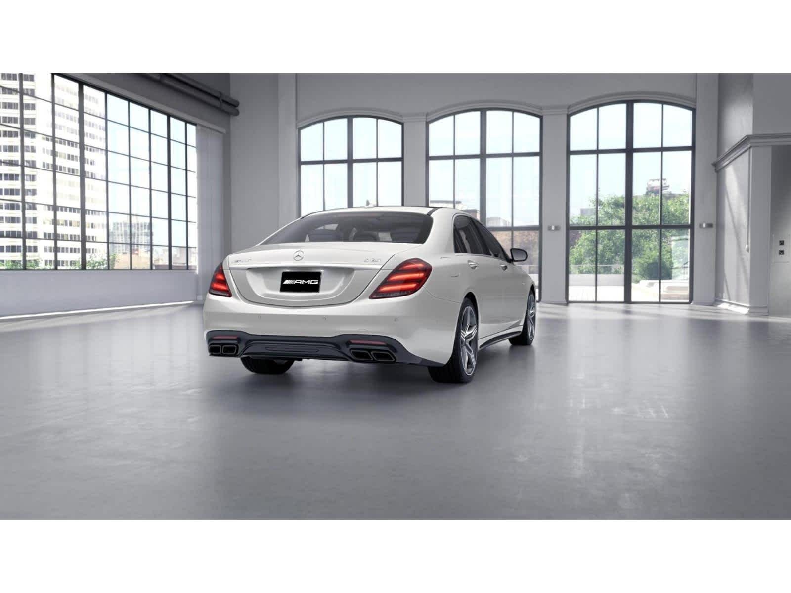 Used 2019 designo Diamond White Mercedes-Benz AMG® S 63 image 23