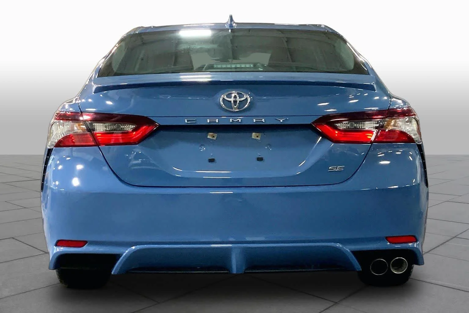 Used 2024 Cavalry Blue Toyota SE image 5