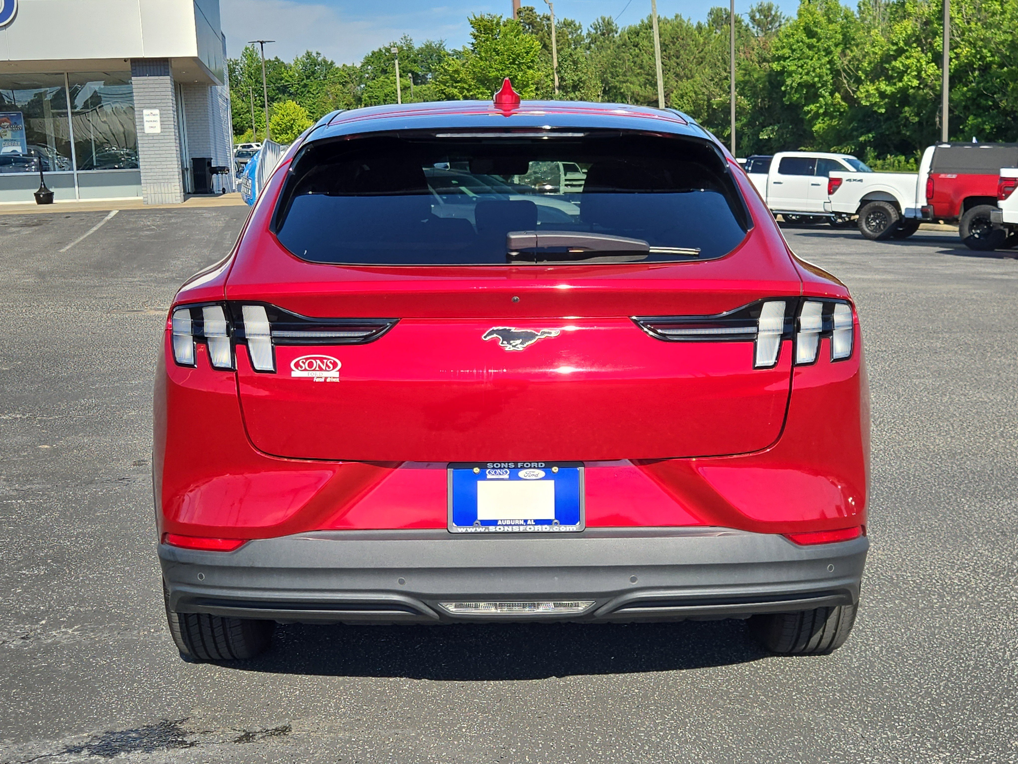 Certified Used 2022 Red Metallic Ford Select image 8