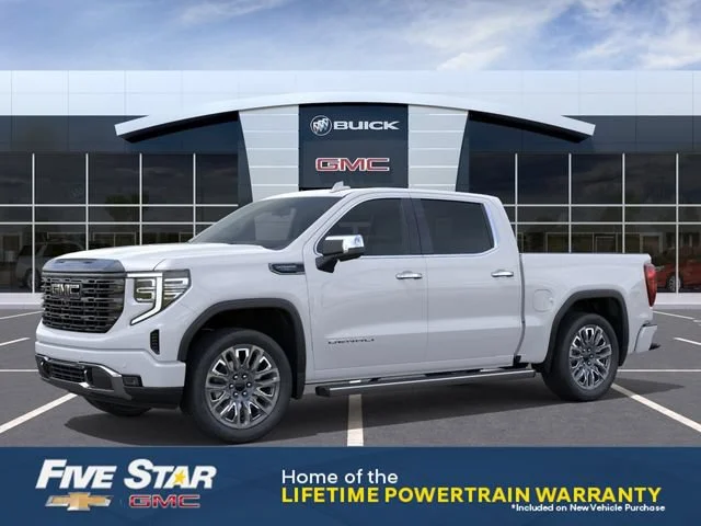 New 2026 Glacier White Tricoat GMC Denali Ultimate image 2
