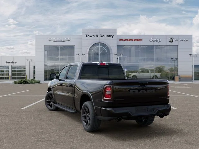 New 2026 Diamond Black Crystal Pearl-Coat Exterior Paint RAM Laramie image 3