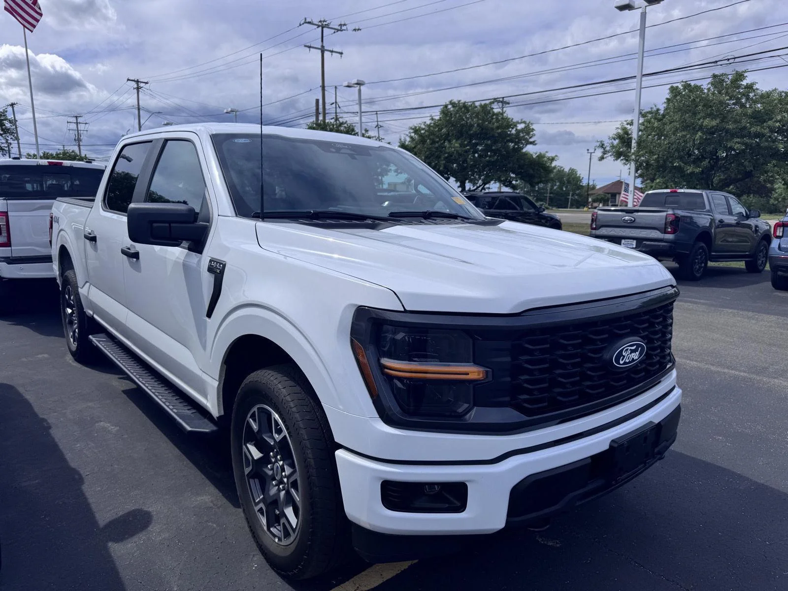 Used 2025 Oxford White Ford STX image 3