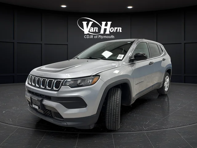 Used 2023 Billet Silver Metallic Jeep Sport image 5
