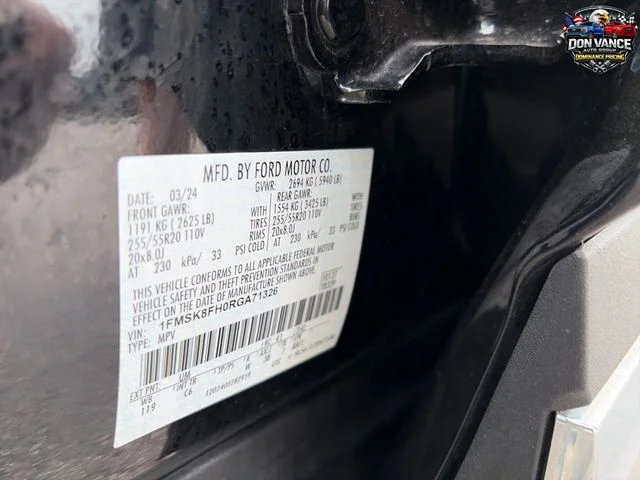 Used 2024 Black Ford Limited image 29