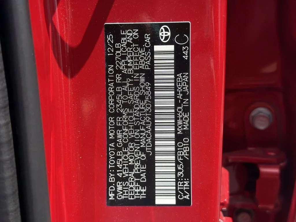 Used 2026 Red Toyota LE image 41
