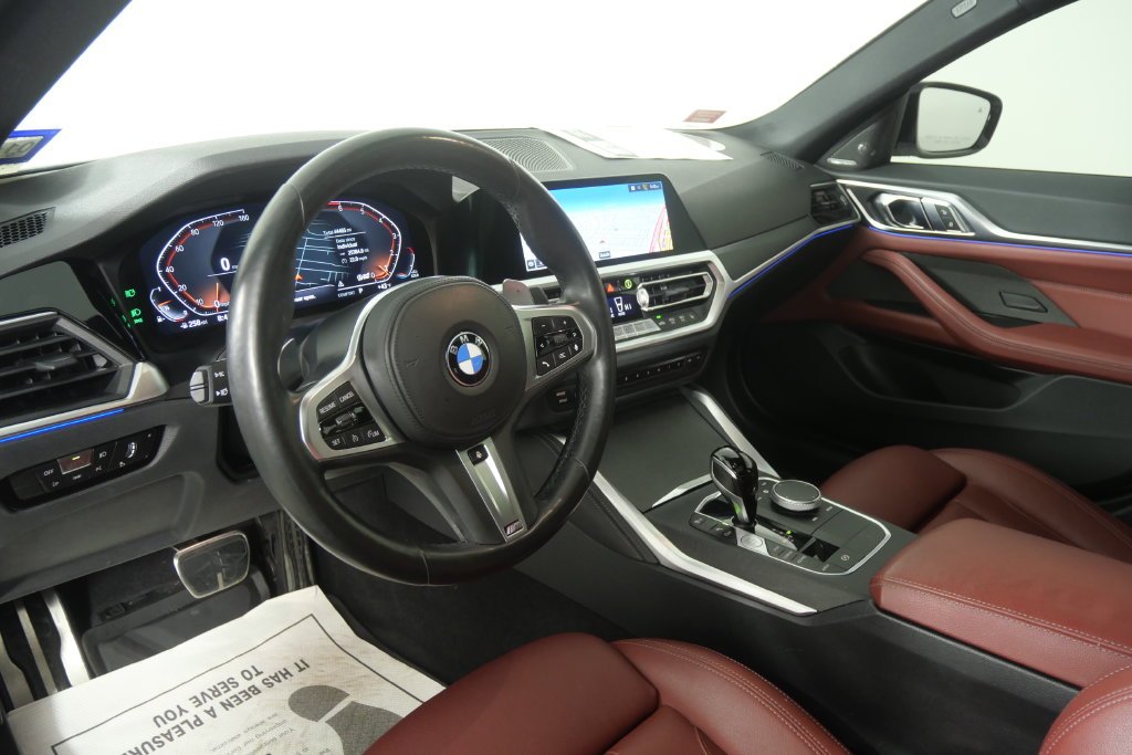 Certified Used 2023 Mineral White Metallic BMW 430i Gran Coupe image 14