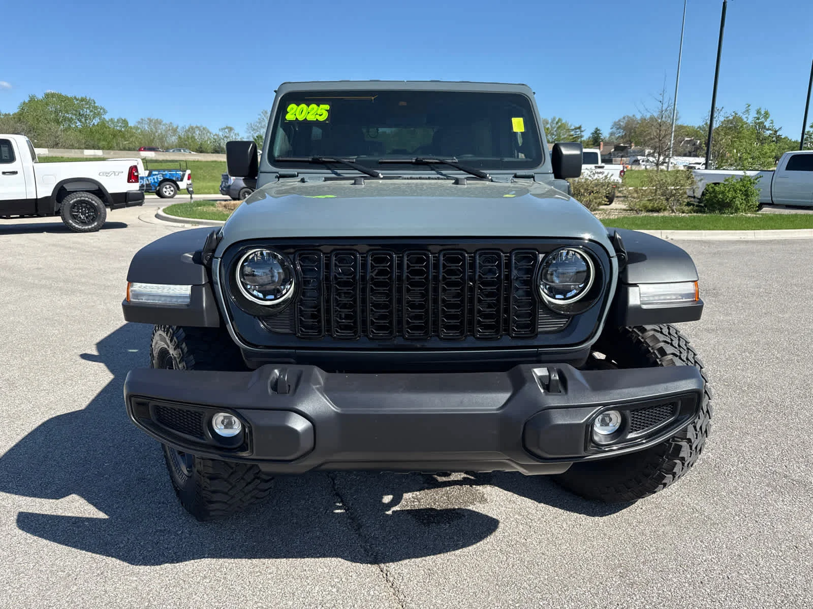 Used 2025 Jeep Wrangler 4xe Willys 4XE with VIN 1C4RJXN67SW577375 for sale in Kansas City