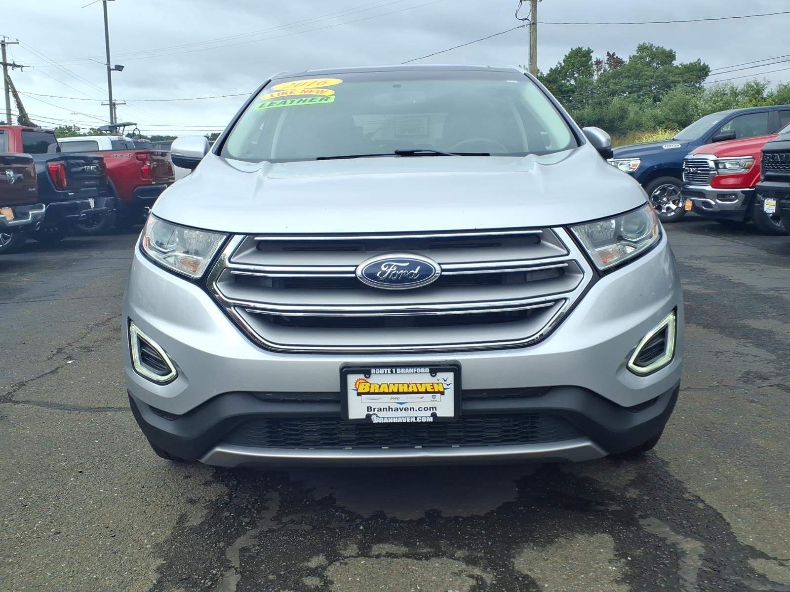 Certified 2016 Ford Edge SEL with VIN 2FMPK4J97GBB55534 for sale in Branford, CT