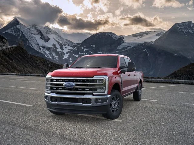 New 2026 Ruby Red Metallic Ford Lariat image 2