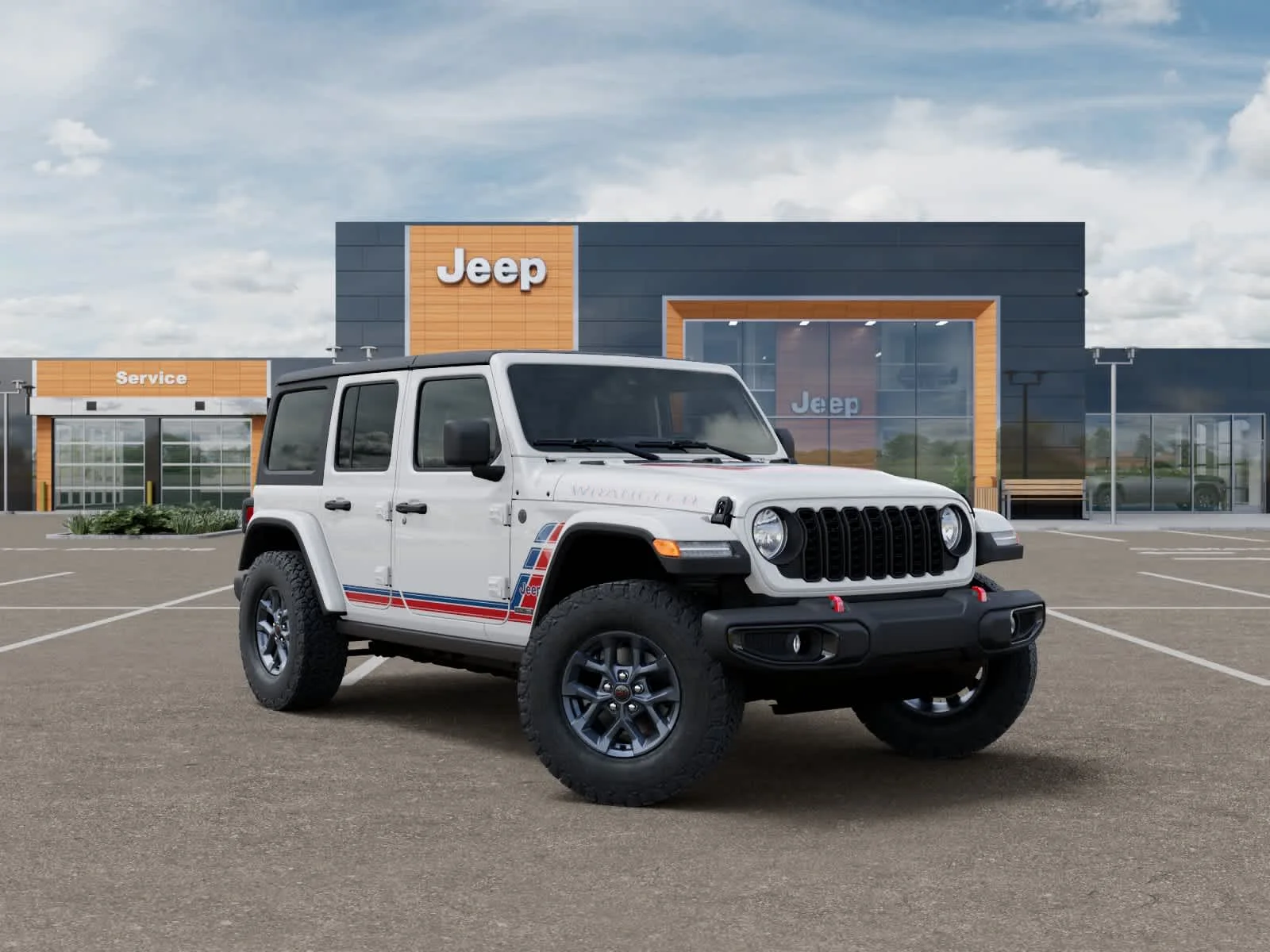 New 2026 Bright White Clearcoat Jeep Sport image 5