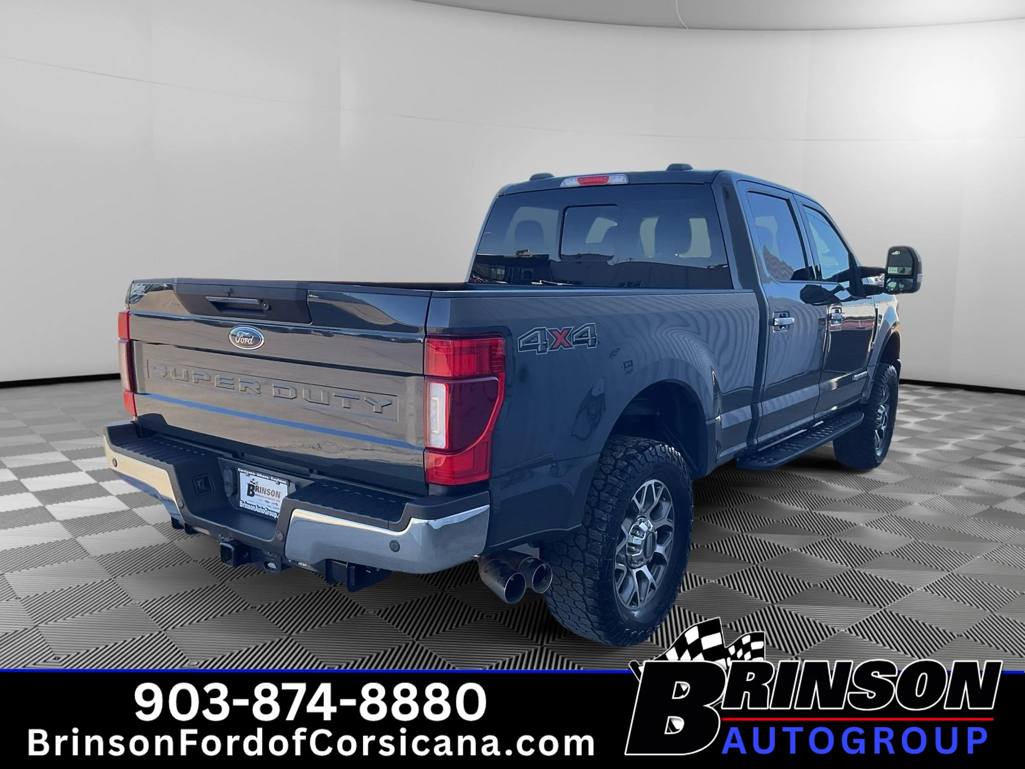 Used 2021 Lithium Gray Metallic Ford LARIAT image 7