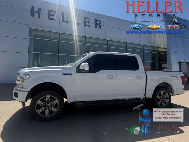 Used 2019 Oxford White Ford LARIAT image 1