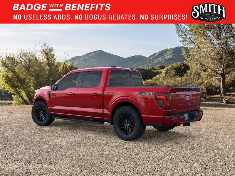 New 2026 Ruby Red Metallic Tinted Clearcoat Ford XLT image 5