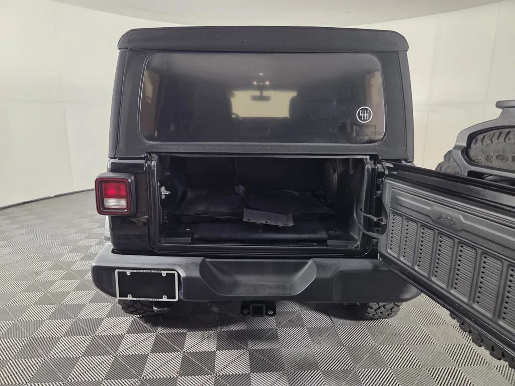 Used 2021 Black Clearcoat Jeep Unlimited Willys image 26