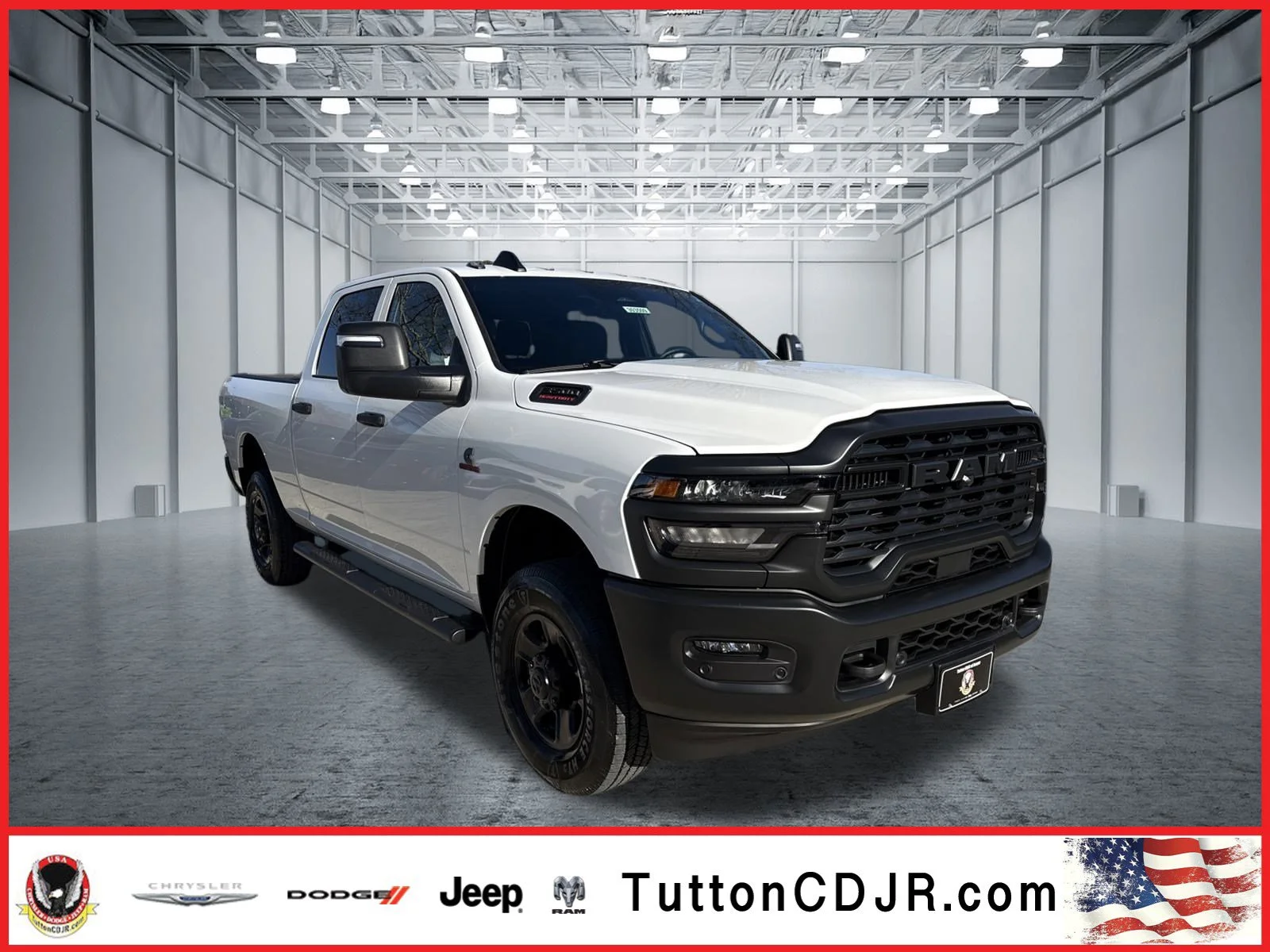 New 2026 Bright White Clearcoat Ram Tradesman image 1