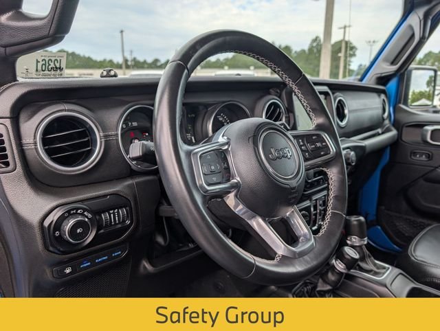 Used 2022 Blue Jeep Unlimited Sahara 4xe image 30