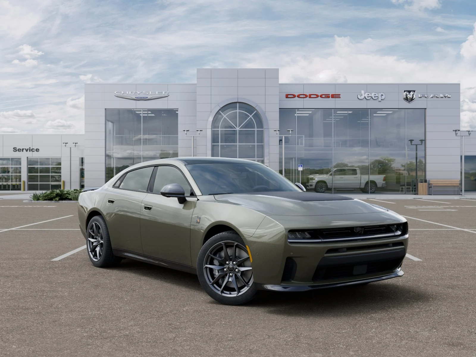 New 2026 Green Machine Exterior Paint Dodge R/T Scat Pack image 33