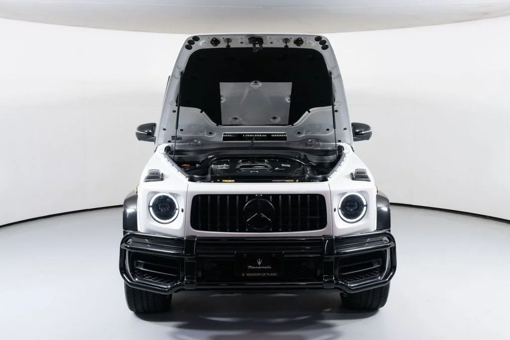 Used 2024 MANUFAKTUR Moonlight White Metallic Mercedes-Benz G 63 AMG® image 7