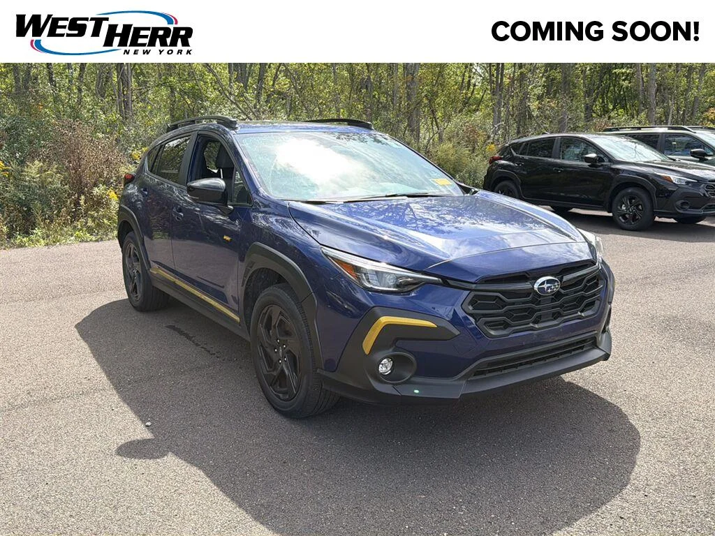 Used 2024 Sapphire Blue Pearl Subaru Sport image 1