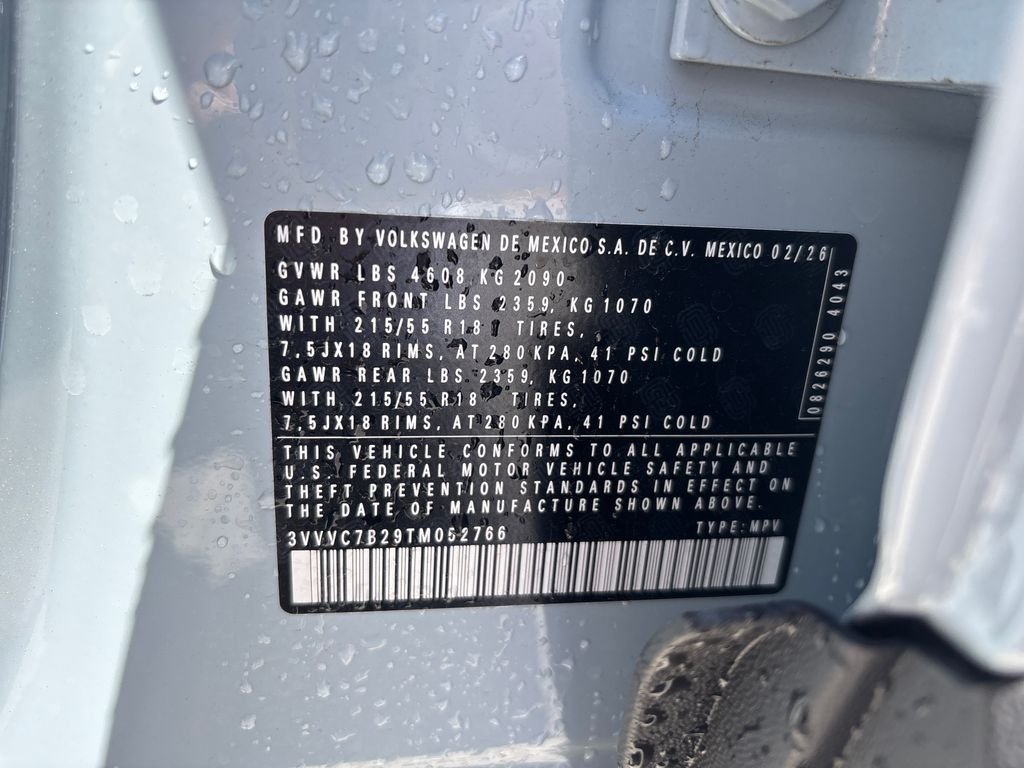 New 2026 Gray Volkswagen 1.5T SE image 23
